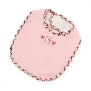 mimi醬格紋裝飾圍兜