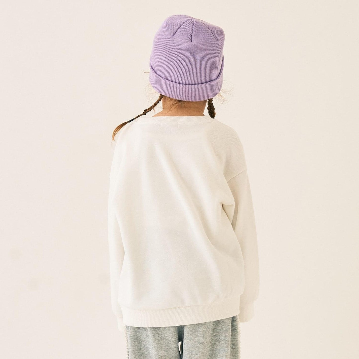 小熊刺繡加絨衛衣