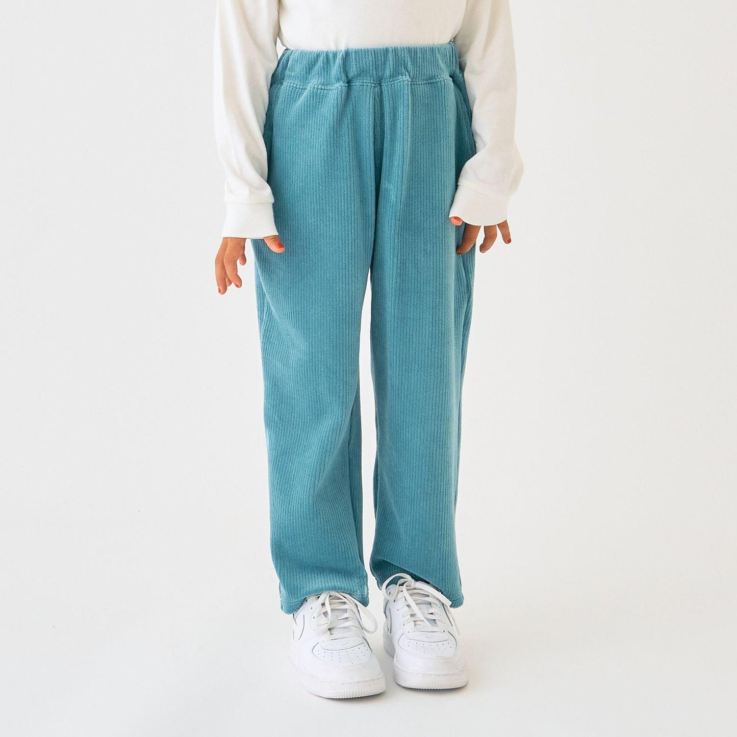 針織燈芯絨長褲