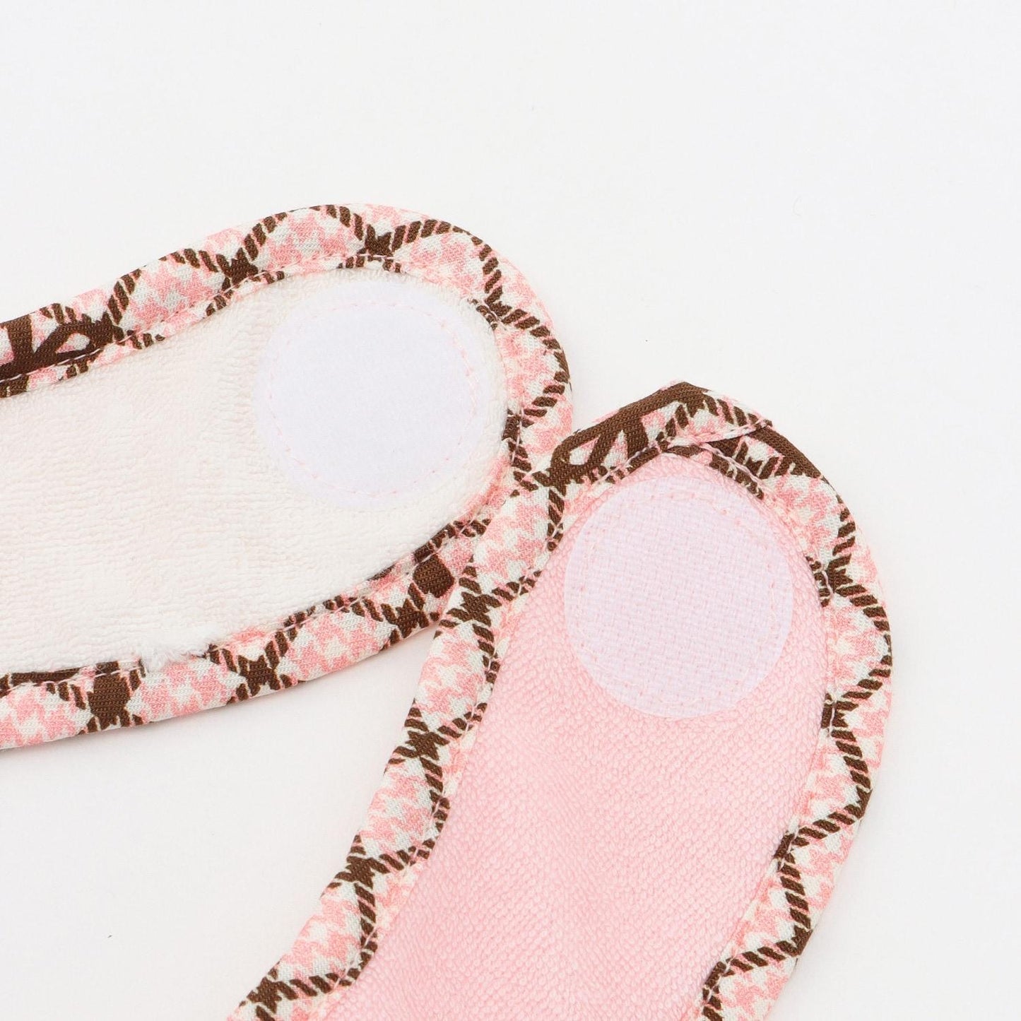 mimi醬格紋裝飾圍兜