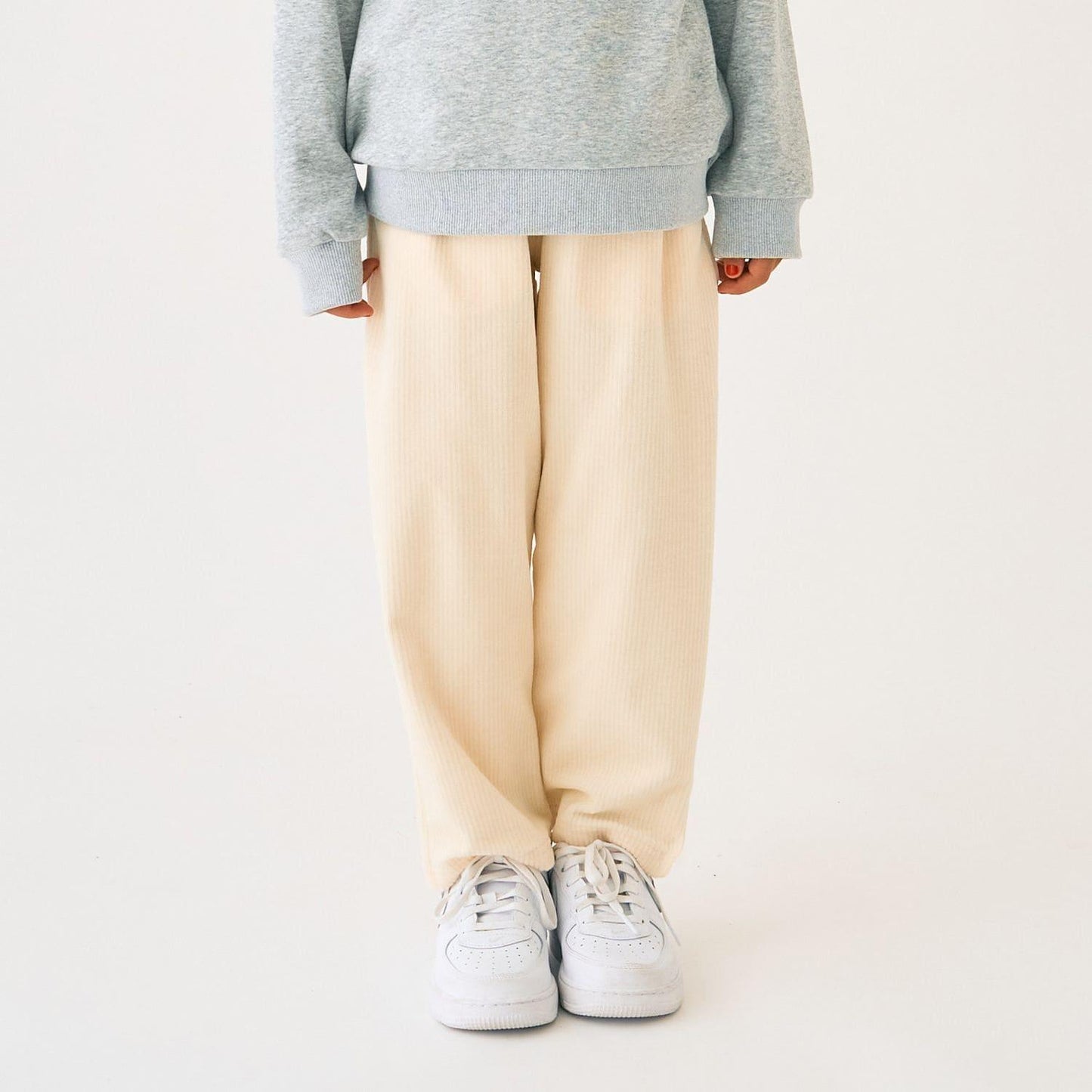 針織燈芯絨長褲