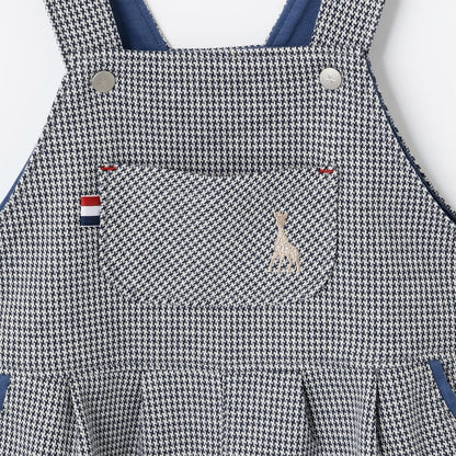 千鳥格連體褲【日本製造】