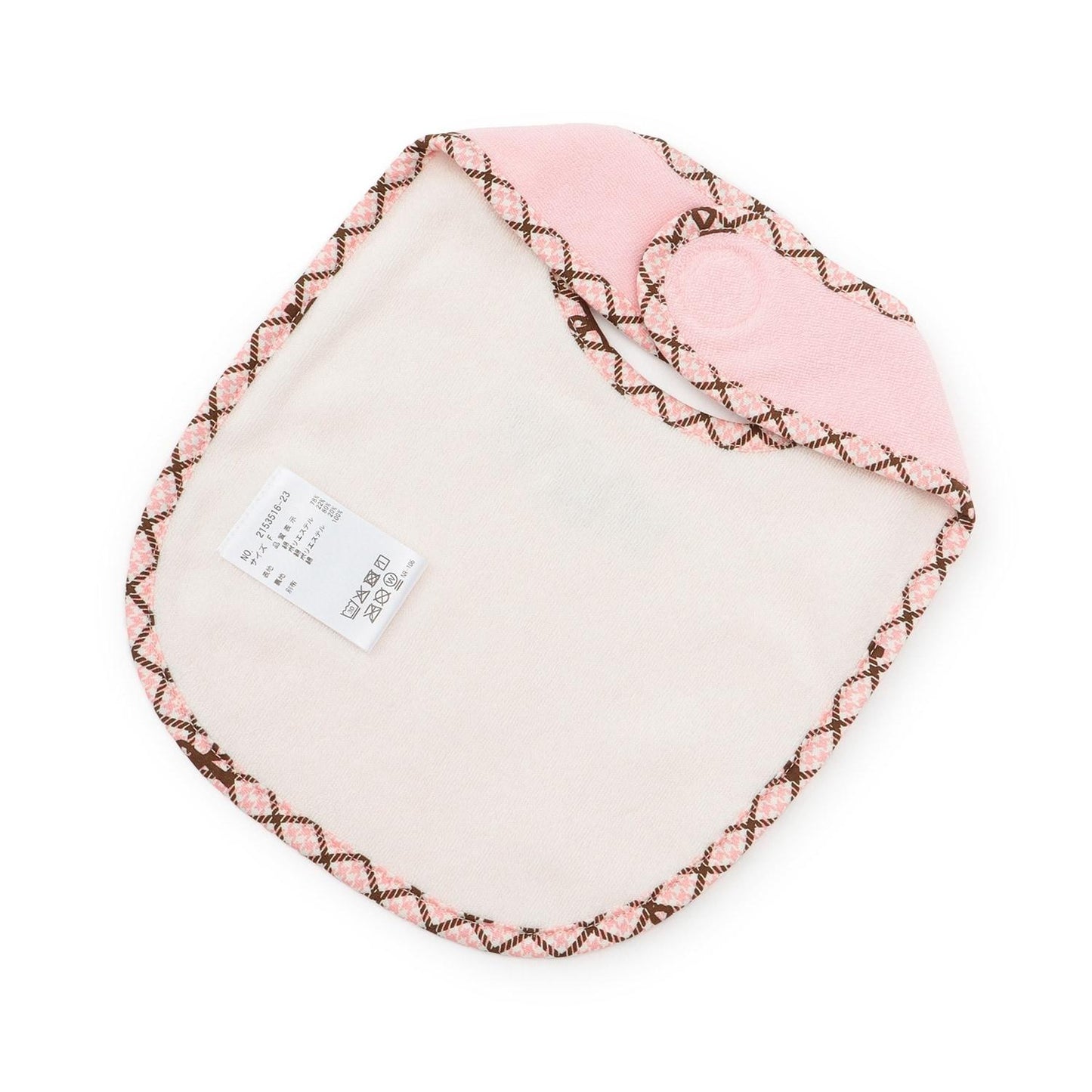 mimi醬格紋裝飾圍兜