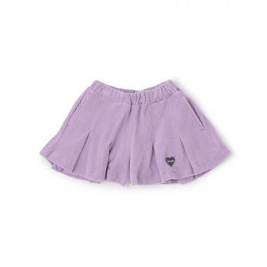 針織燈芯絨半身裙