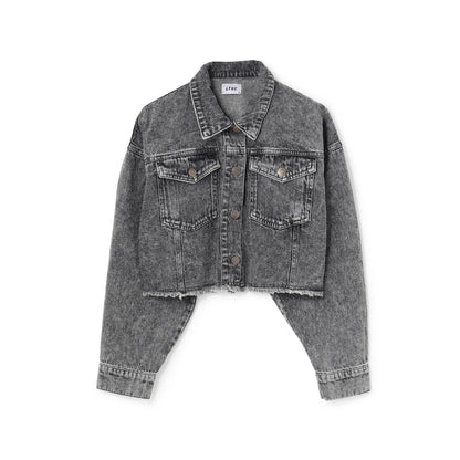 短款牛仔夾克
