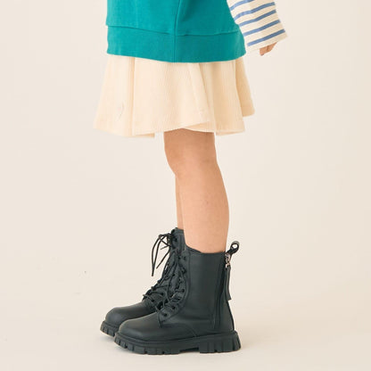 針織燈芯絨半身裙