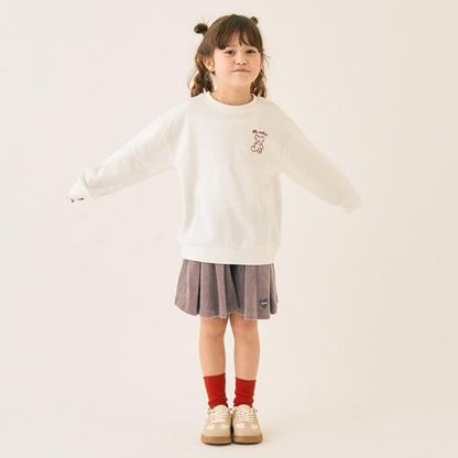 針織燈芯絨半身裙