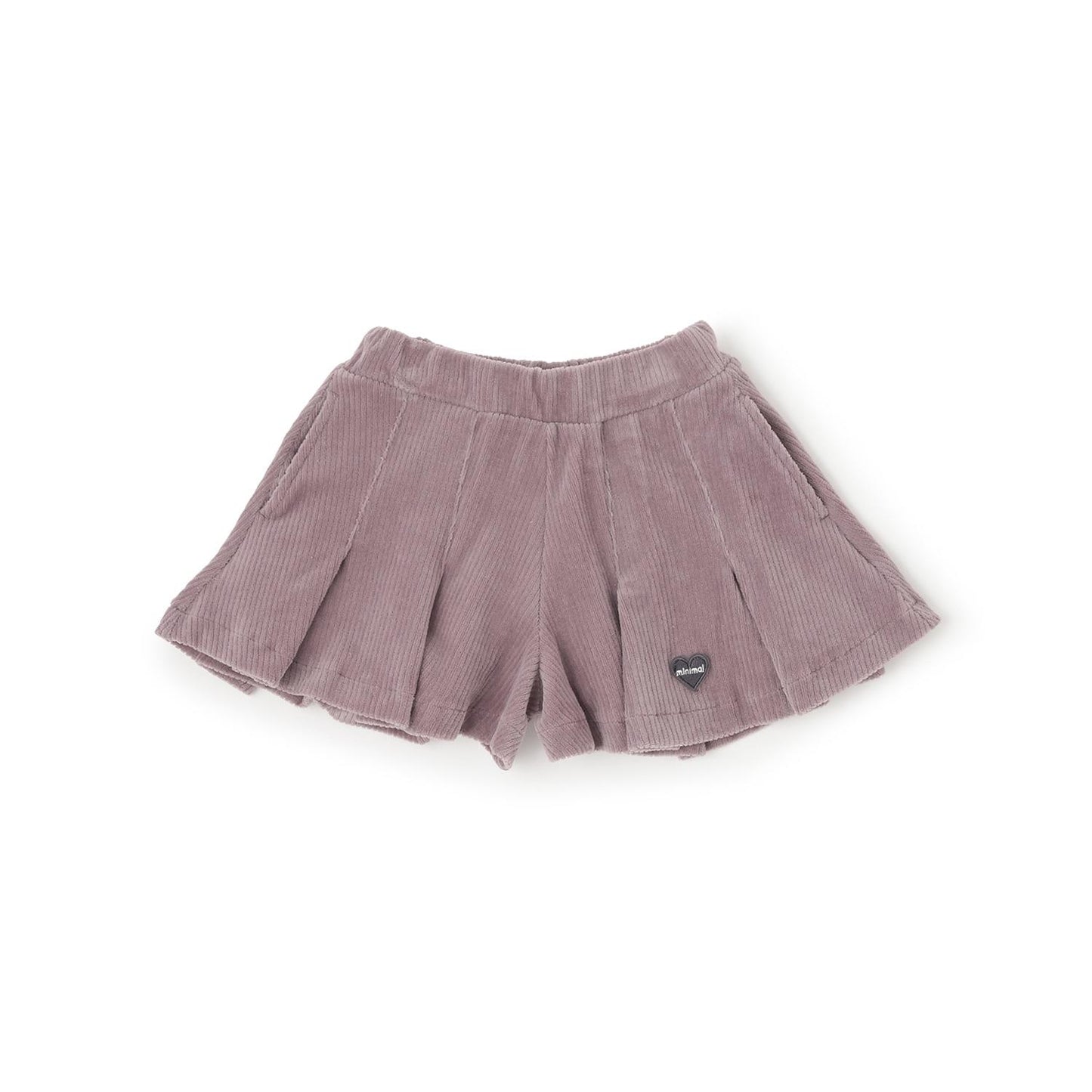 針織燈芯絨半身裙