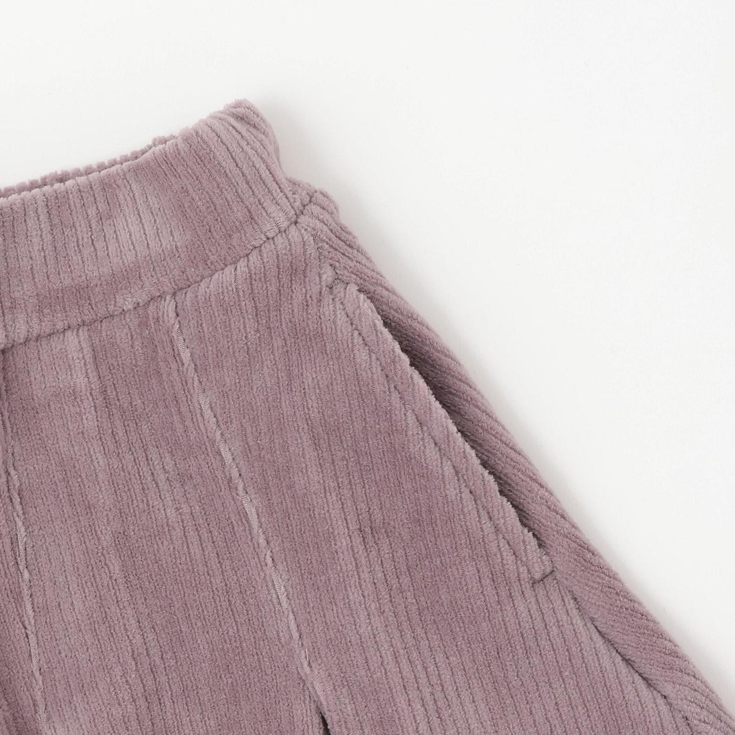 針織燈芯絨半身裙