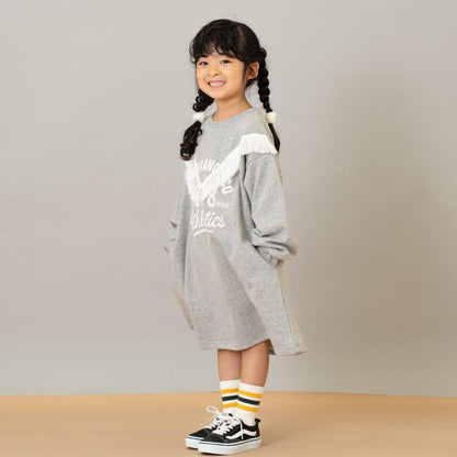 帶流蘇印花連衣裙