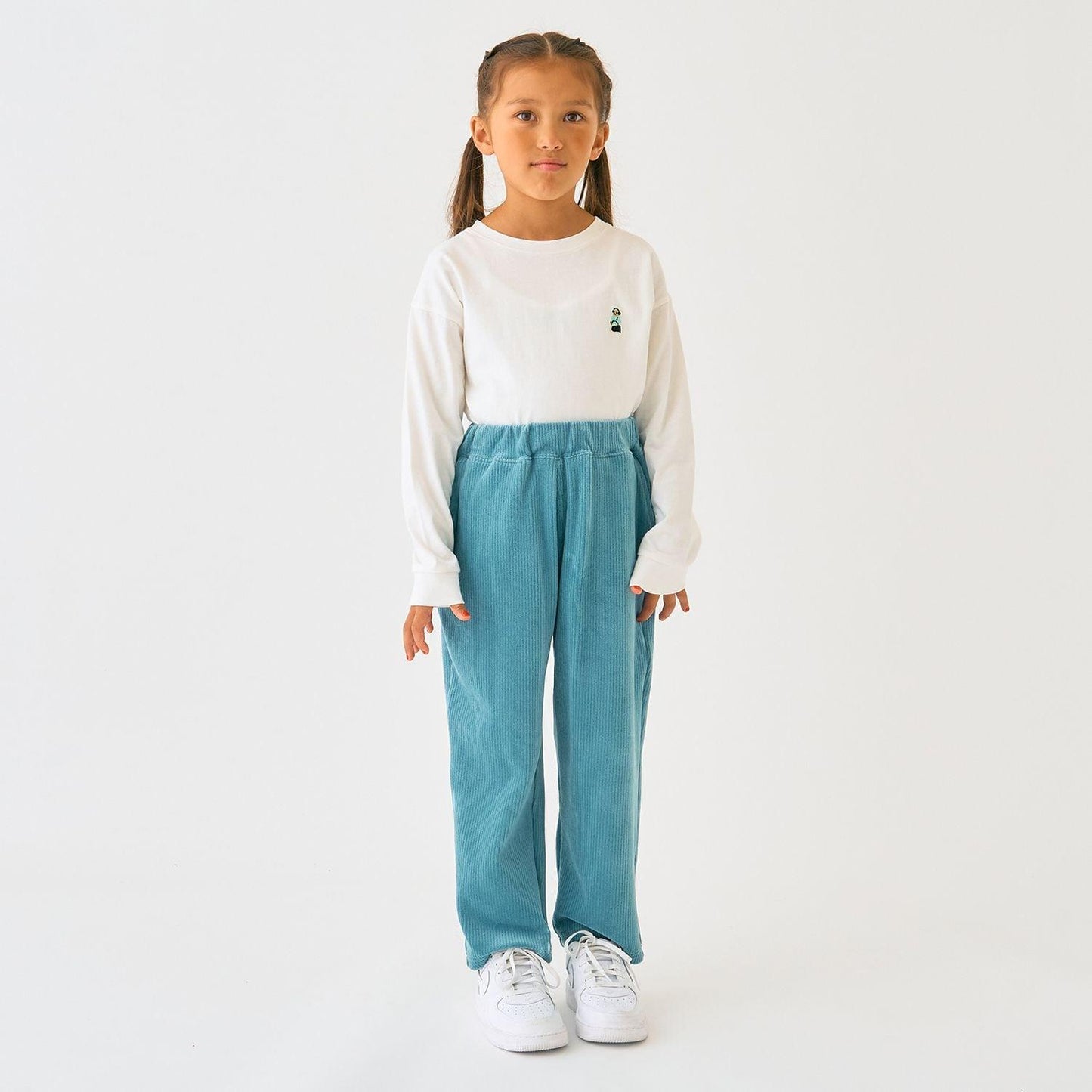 針織燈芯絨長褲