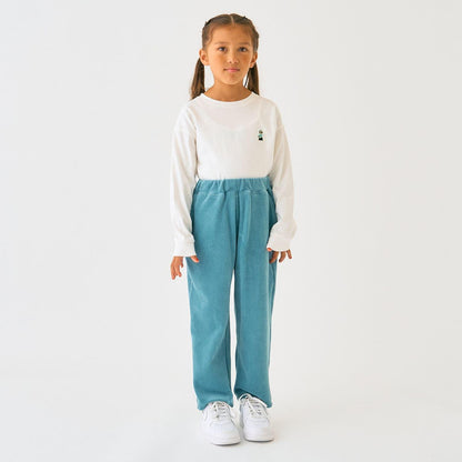 針織燈芯絨長褲