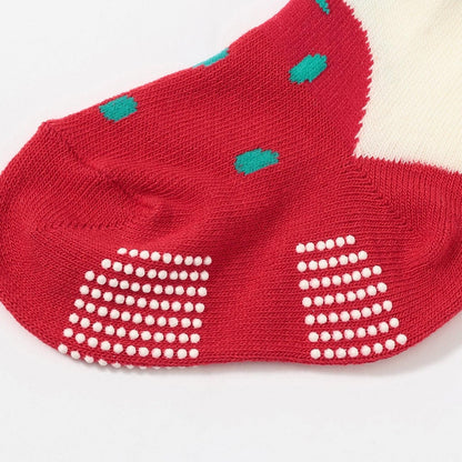 草莓圖案襪子【日本製造】