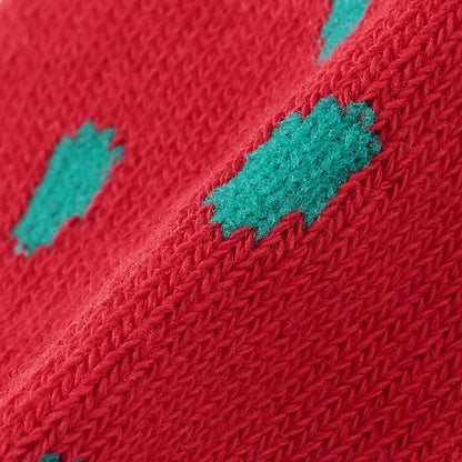 草莓圖案襪子【日本製造】