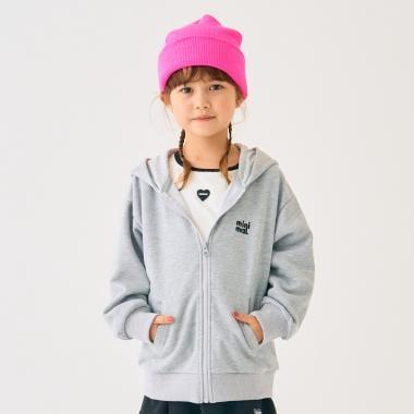 加絨拉鍊連帽衛衣