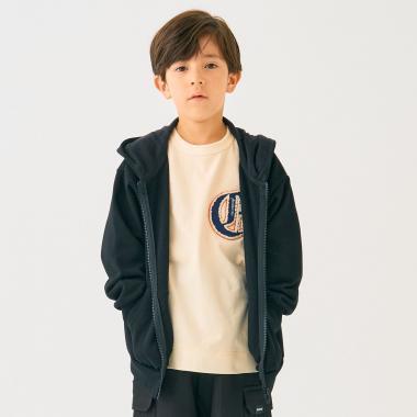 加絨拉鍊連帽衛衣