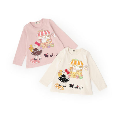 貝卡莉mimi醬貼布繡長袖T恤