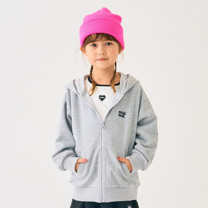 加絨拉鍊連帽衛衣