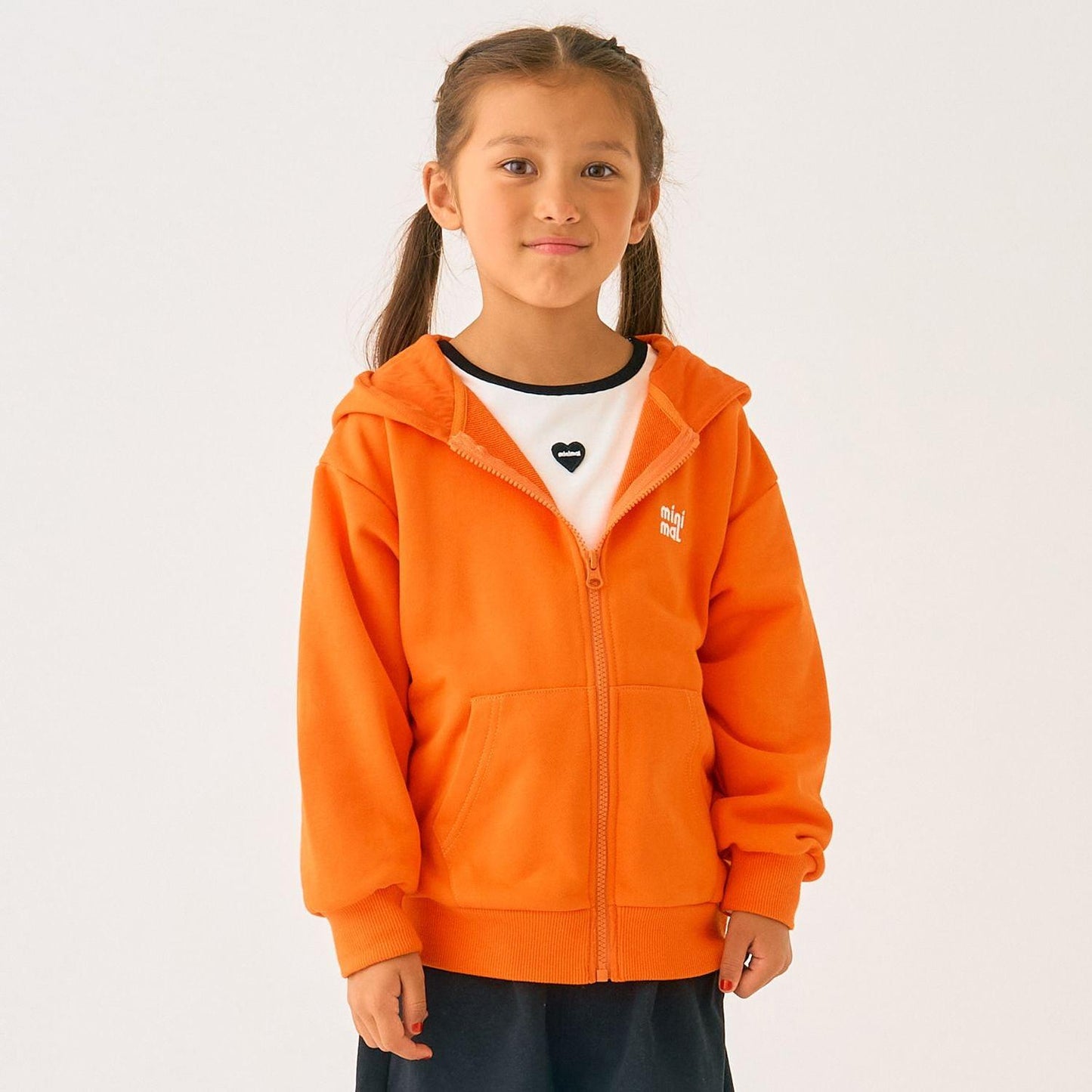 加絨拉鍊連帽衛衣