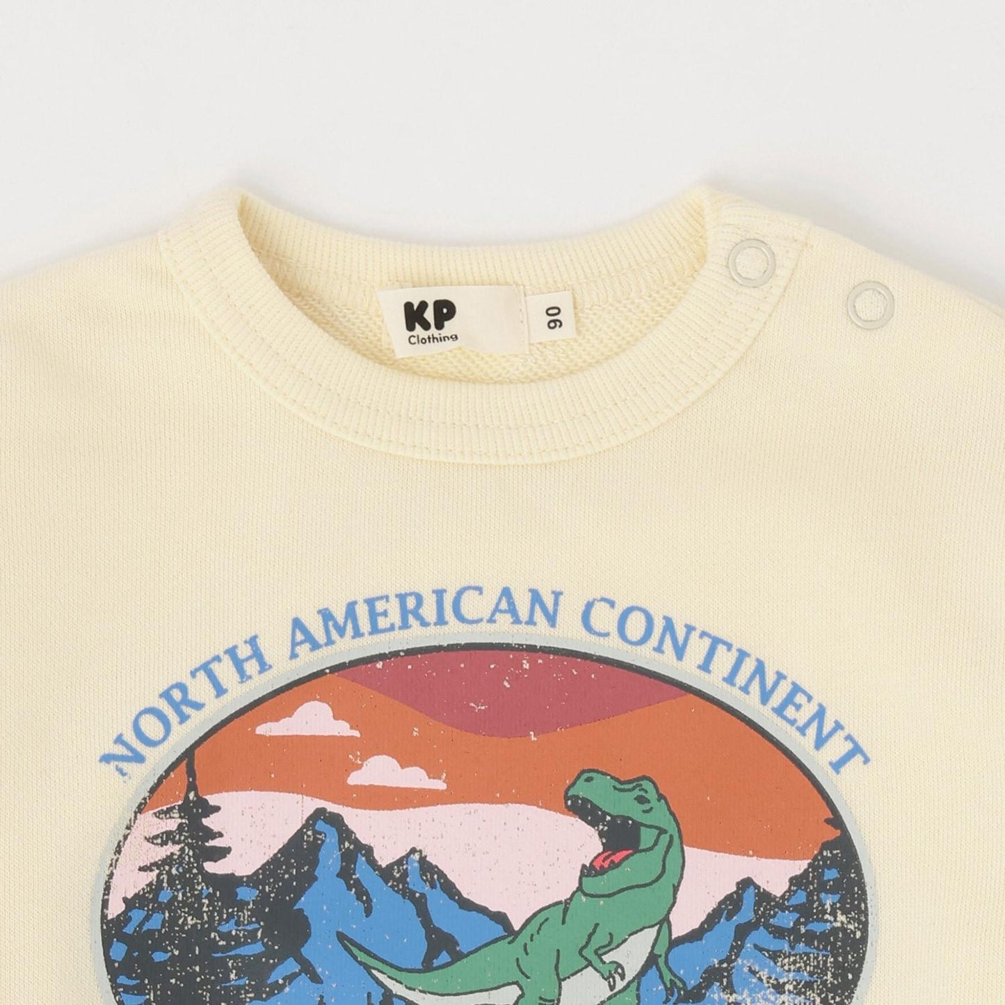 恐龍印花加絨衛衣【吸溼發熱加工】