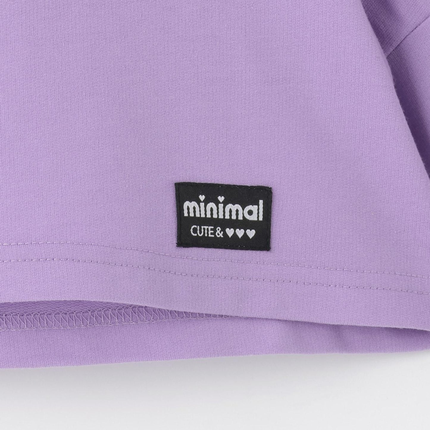 短款露肩迷你毛圈衛衣