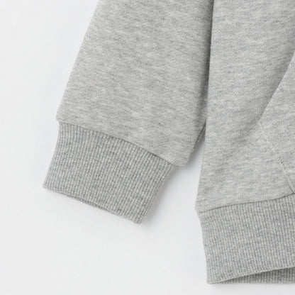 加絨拉鍊連帽衛衣