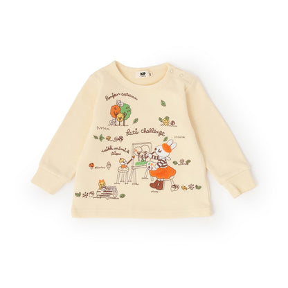 お絵描きミミ 刺繡衛衣【吸溼發熱加工】