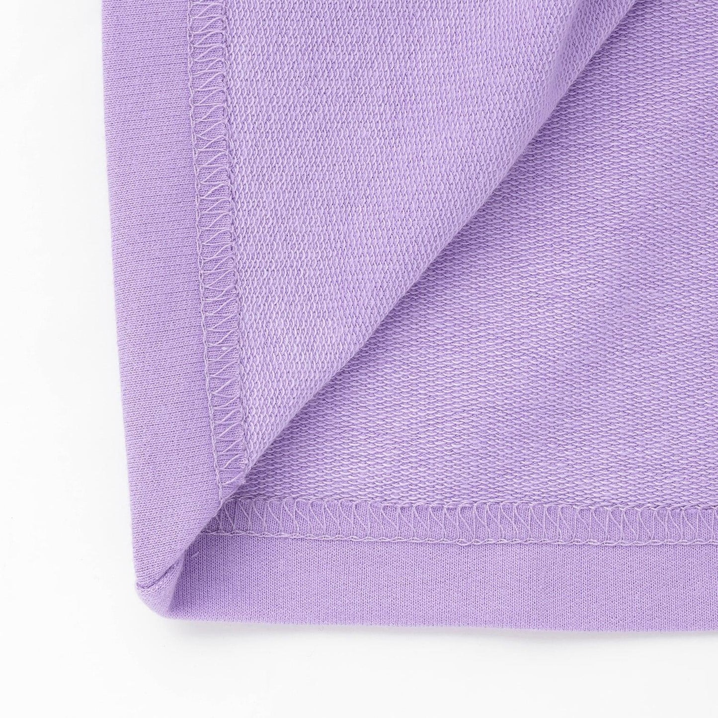 短款露肩迷你毛圈衛衣