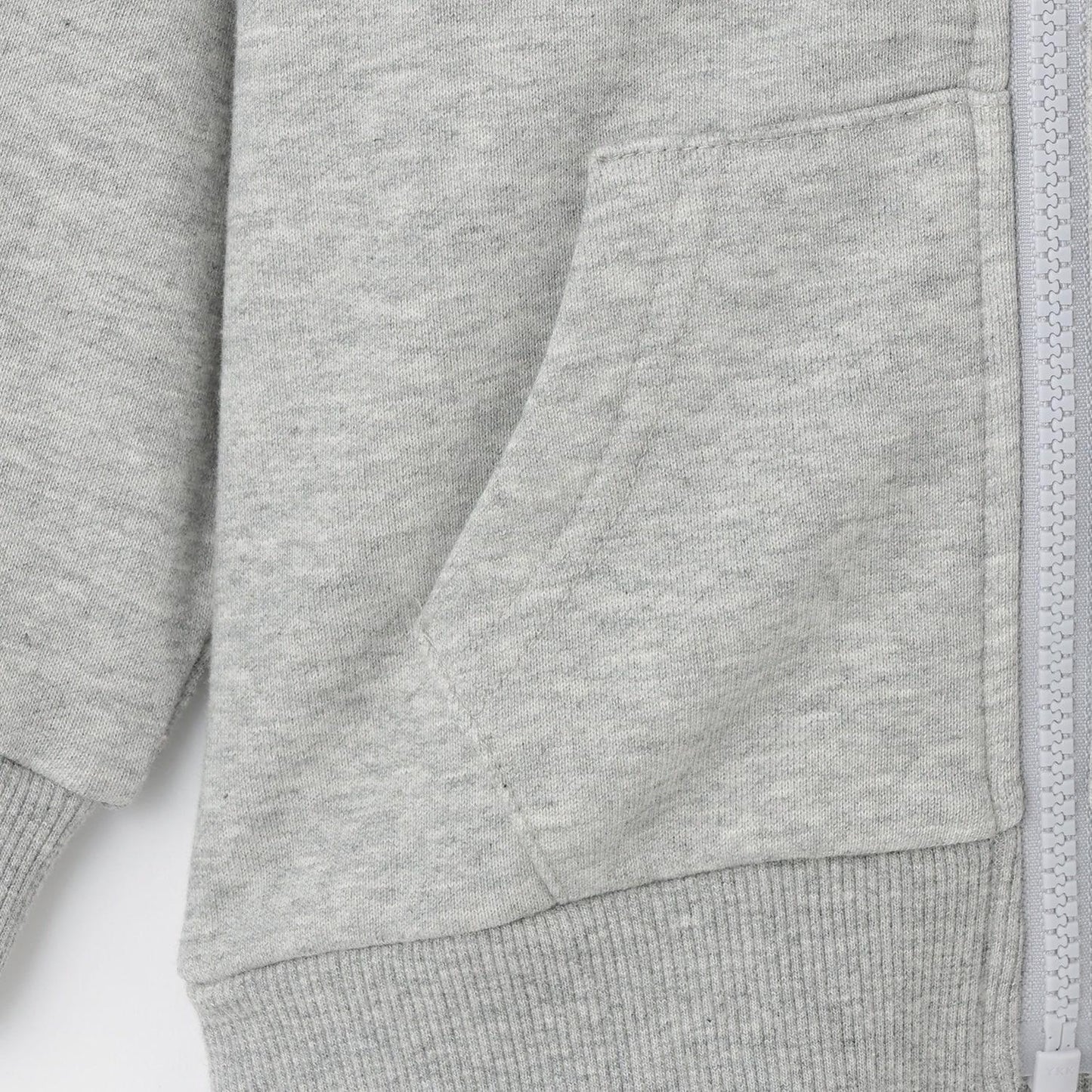 加絨拉鍊連帽衛衣