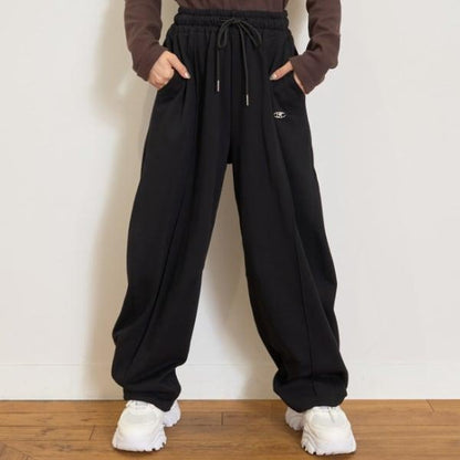 【LTXC】弧形休閒衛褲