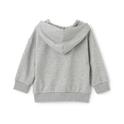 加絨拉鍊連帽衛衣