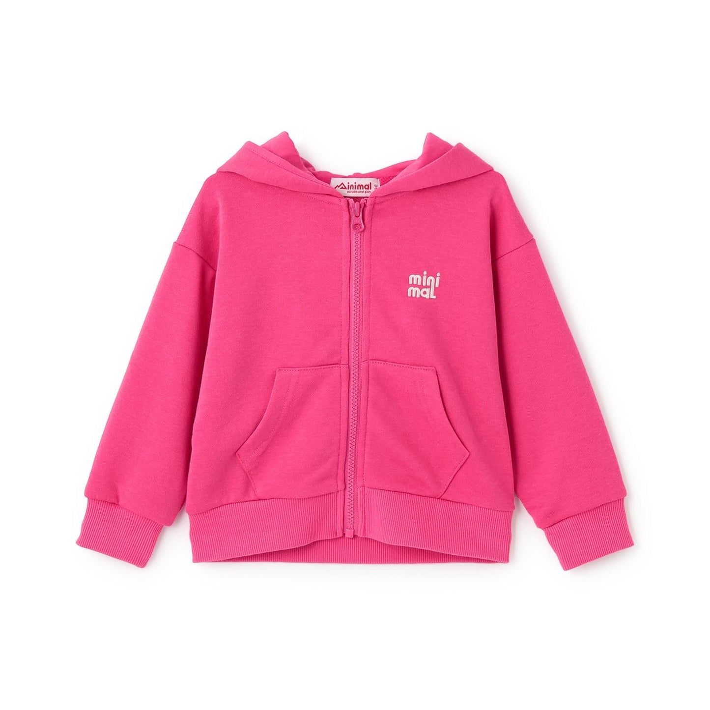 加絨拉鍊連帽衛衣