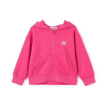 加絨拉鍊連帽衛衣