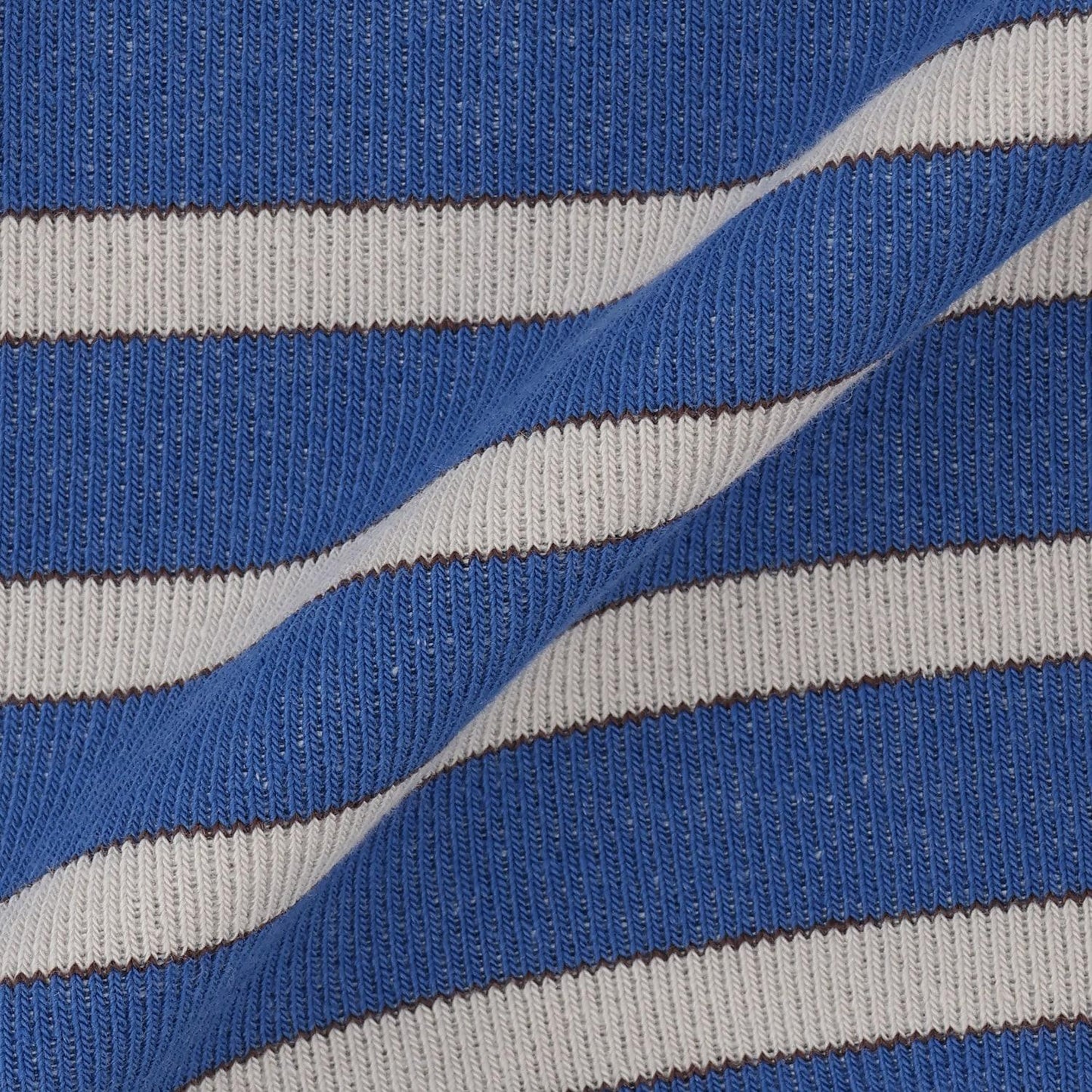 鏈條標誌刺繡條紋衛衣