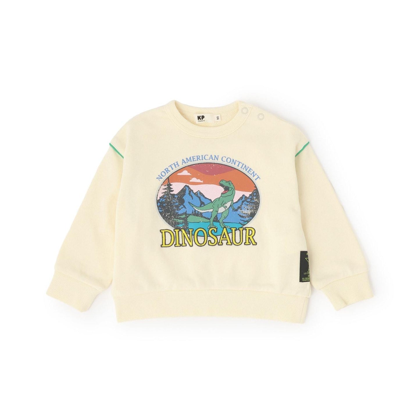 恐龍印花加絨衛衣【吸溼發熱加工】