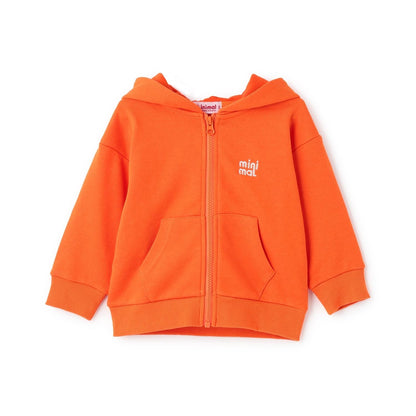 加絨拉鍊連帽衛衣