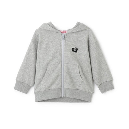 加絨拉鍊連帽衛衣