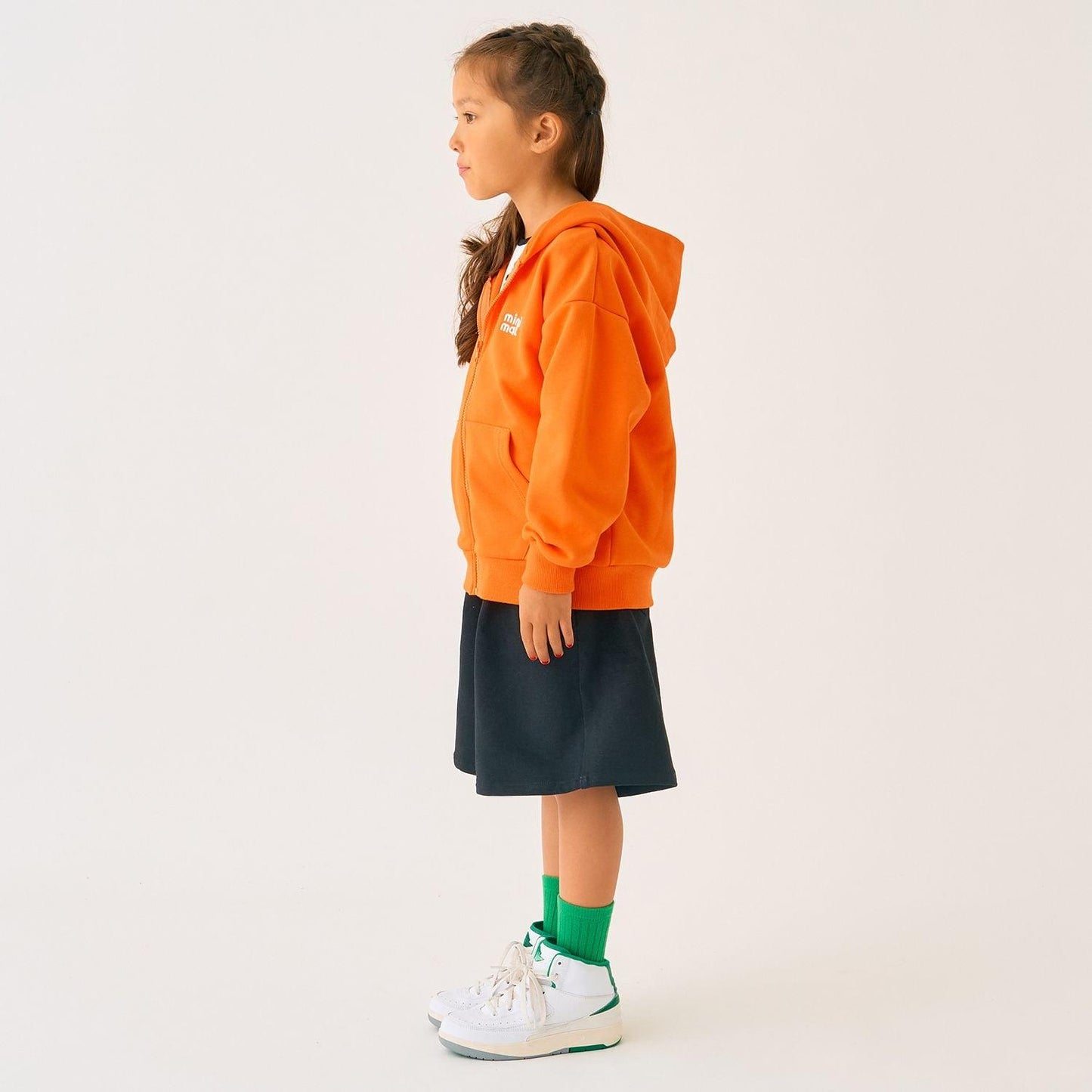 加絨拉鍊連帽衛衣