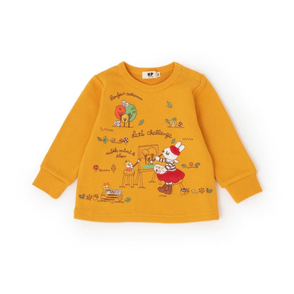 お絵描きミミ 刺繡衛衣【吸溼發熱加工】