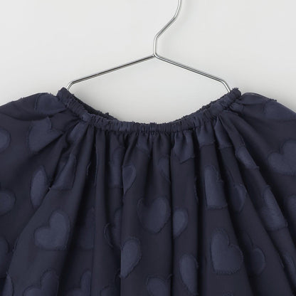 愛心圖案長款上衣套裝