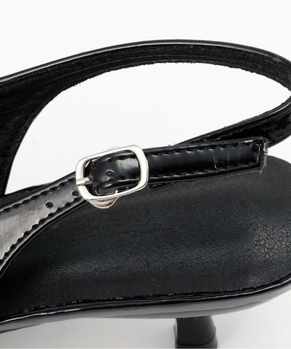 樂福鞋風格一字帶穆勒鞋【韓國時尚】