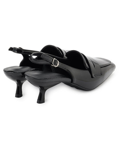 樂福鞋風格一字帶穆勒鞋【韓國時尚】