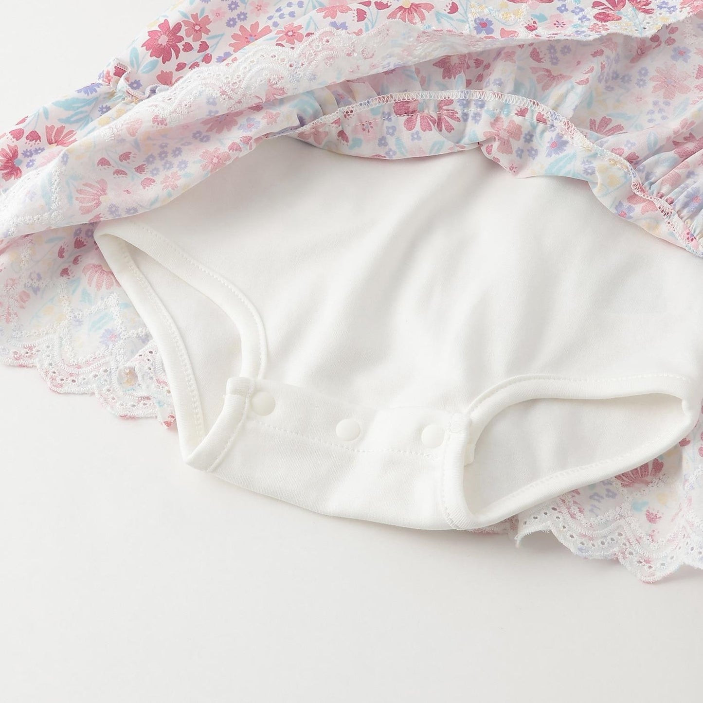 純色・花卉圖案連體衣