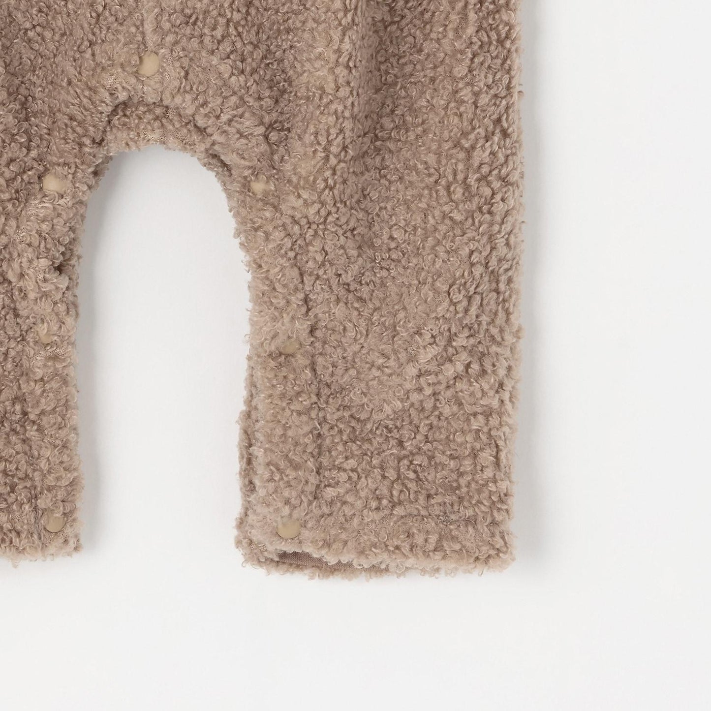 毛絨絨小熊連體褲套裝