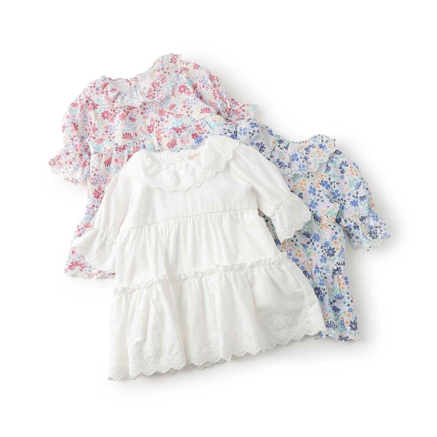 純色・花卉圖案連體衣