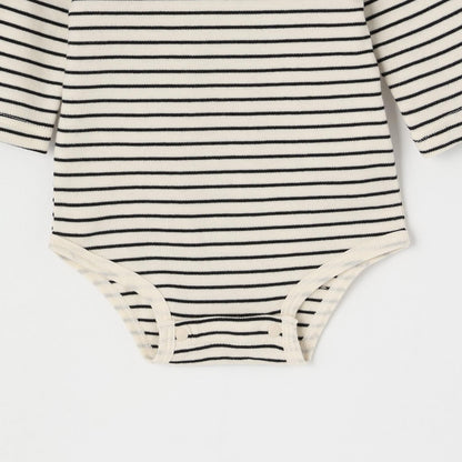 毛絨絨小熊連體褲套裝