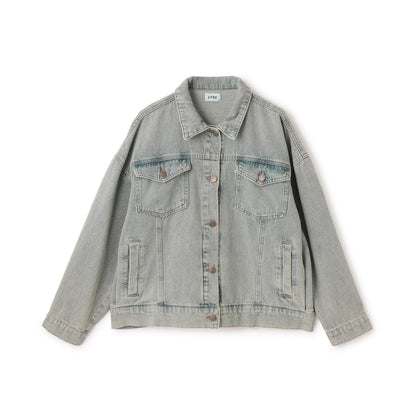 寬鬆牛仔夾克
