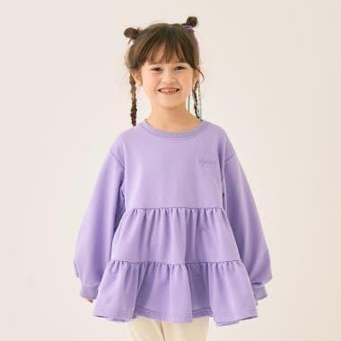 迷你薄絨分層連衣裙