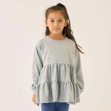 迷你薄絨分層連衣裙