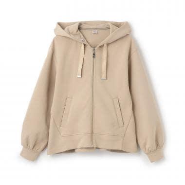 【人氣商品】【直營店無售】絨感拉鍊連帽衫